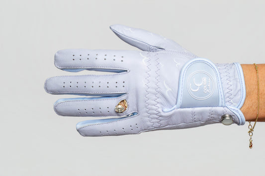 The Birdie Luxe Glove - Course Couture Womens Golf Glove GolfGlove with Ring Hole Wedding Ring Golf Apparel accessories