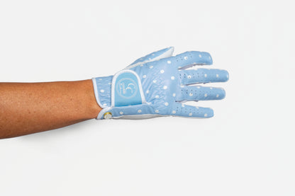The Polka Luxe Glove - Course Couture Womens Golf Glove GolfGlove with Ring Hole Wedding Ring Golf Apparel accessories