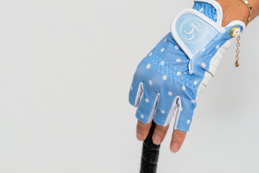 The Polka Luxe Half Glove
