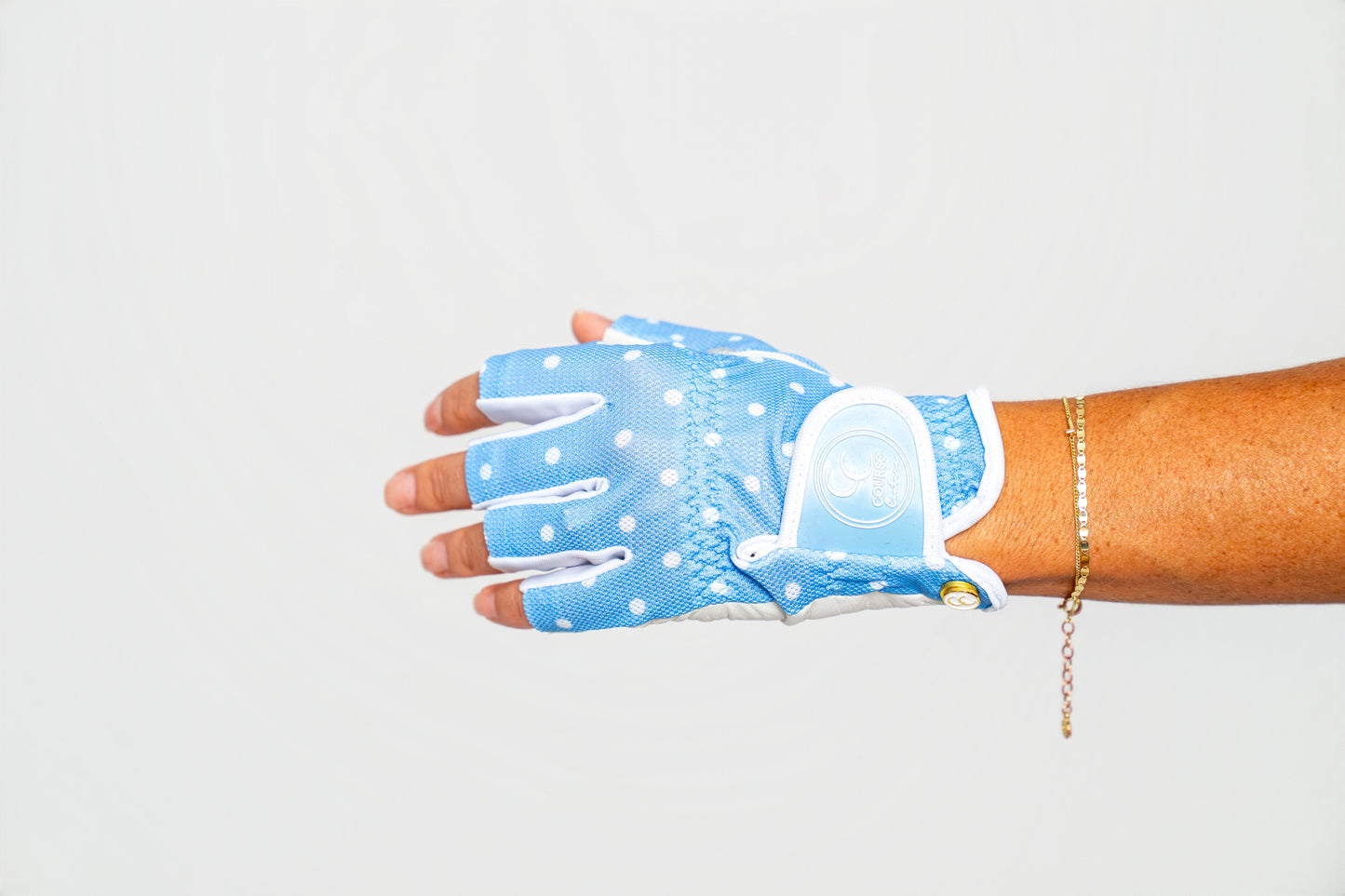 The Polka Luxe Half Glove