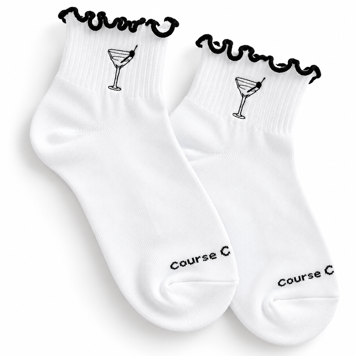 Tini Ruffle Golf Socks