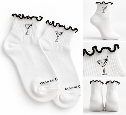 Tini Ruffle Golf Socks