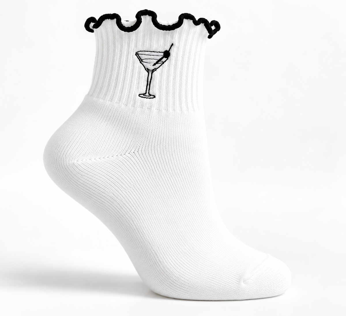 Tini Ruffle Golf Socks