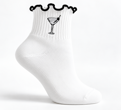 Tini Ruffle Golf Socks