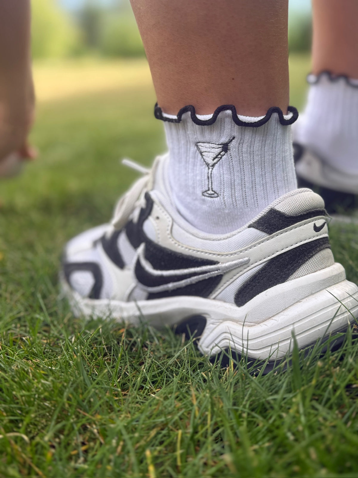 Tini Ruffle Golf Socks